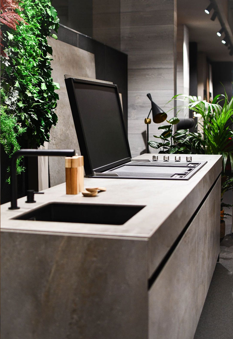 Novara Grey Outdoor Kitchen